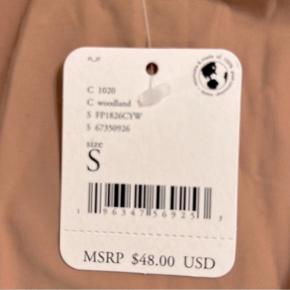 FREE PEOPLE - Second Skin Cami in Nude Tone Size Small - Picture 8 of 8